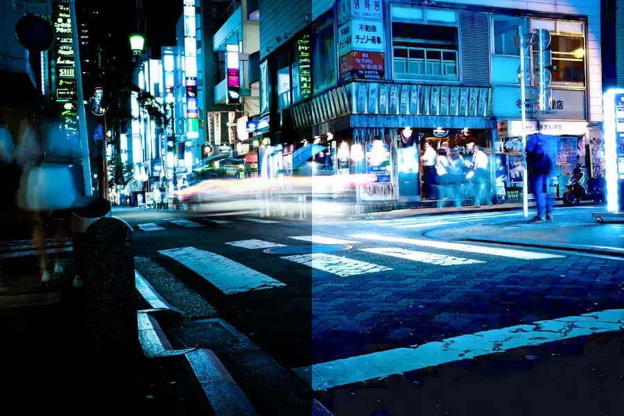 VIDIO's video lightener - Example 2