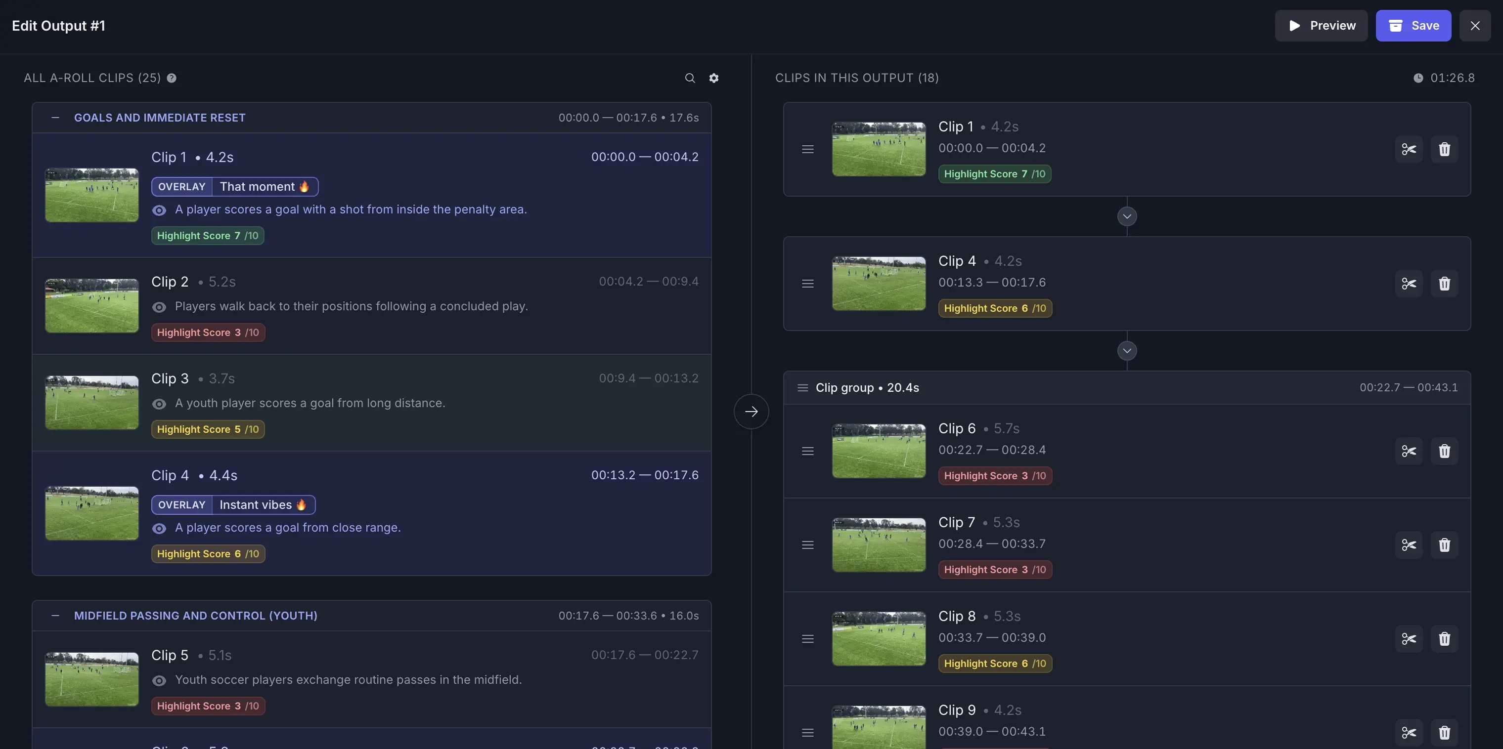 VIDIO AI Video Editor Screenshot
